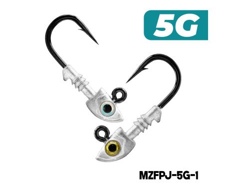 AQUA MARINE - Predator Jighead - 5G (Hook: 32833UN-BN 1/0)